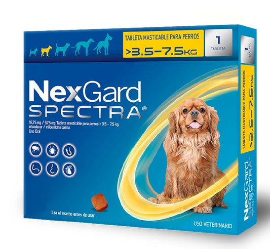 NEXGARD SPECTRA 3.5-7.5 KG (P)